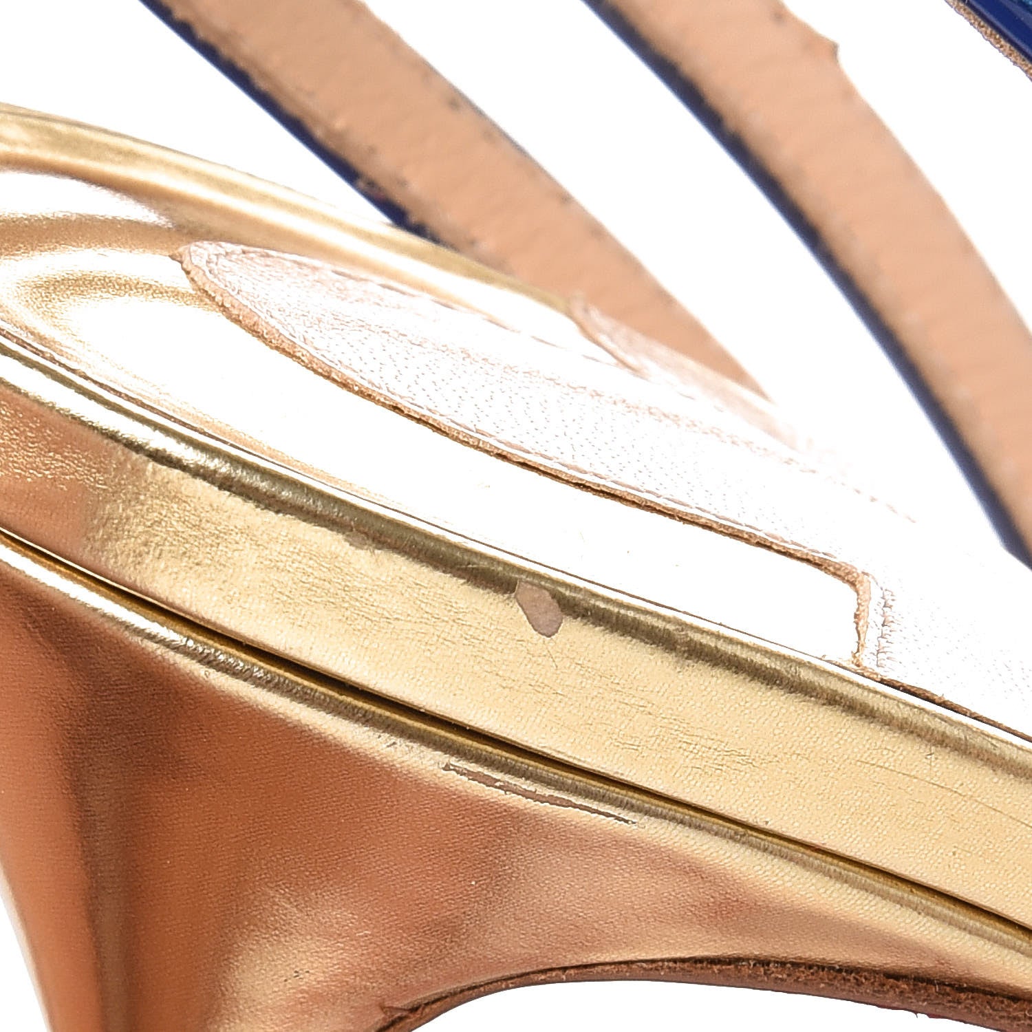 Christian Louboutin Patent PVC Paralili 100 Pumps 36 Corazon 10 of 13