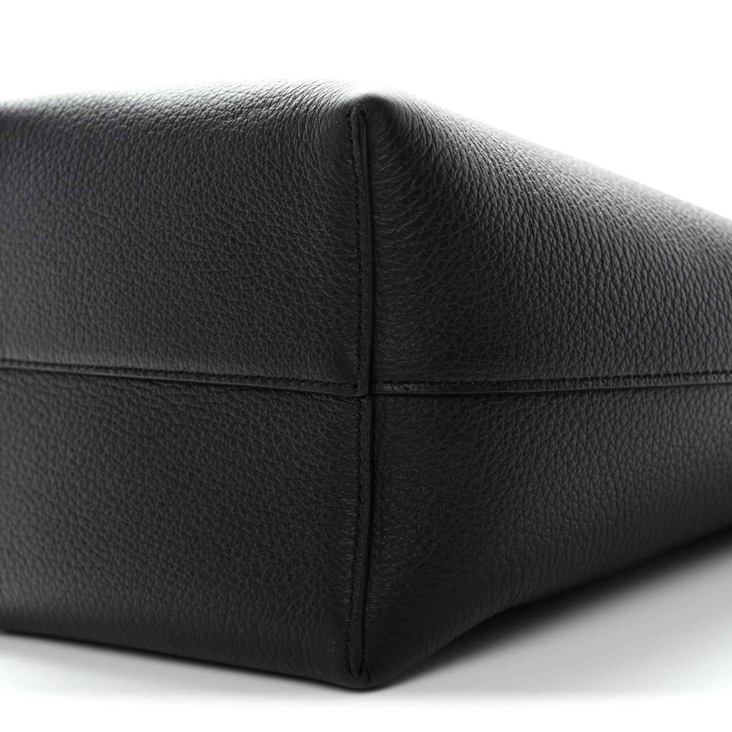 The Row Grained Calfskin Small N/S Park Tote Black 9 of 9