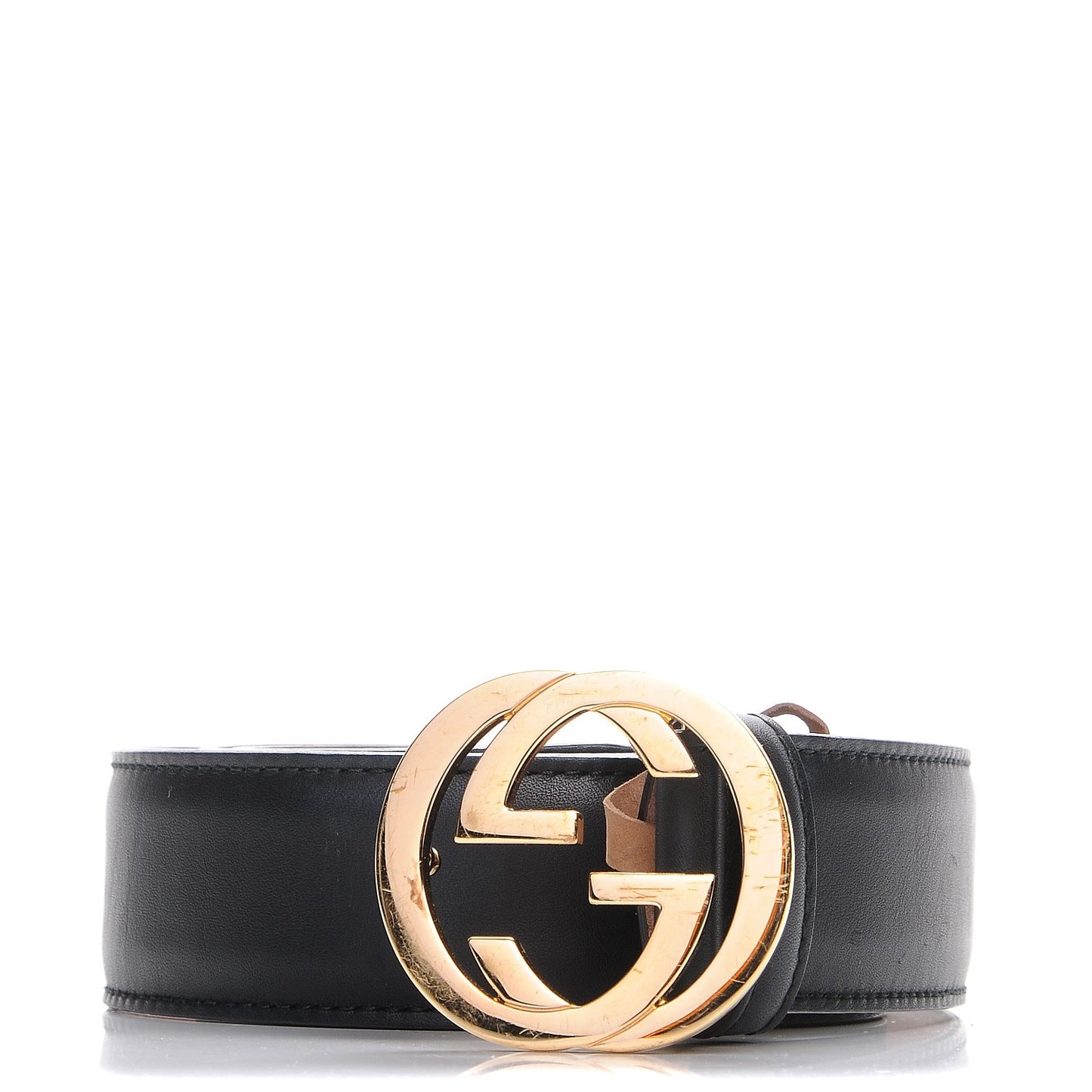 Calfskin Interlocking G 37mm Belt 85 34 Black