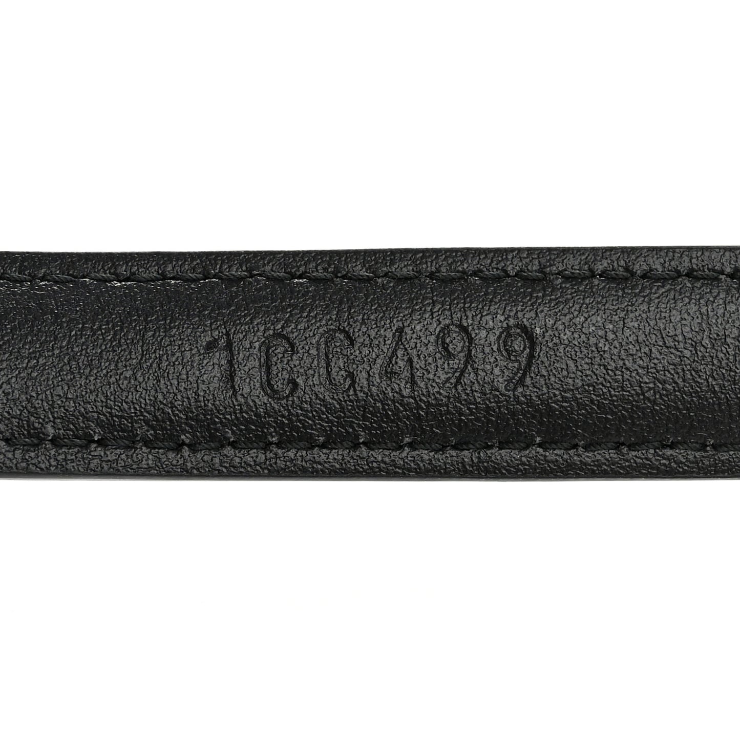 Saffiano Triangle Belt 85 34 Black