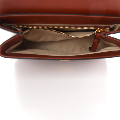 Chloe Calfskin Small C Double Carry Sepia Brown 5 of 9
