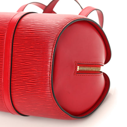 Louis Vuitton Epi Soufflot Castillan Red 9 of 14