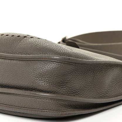 Hermes Taurillon Clemence Evelyne III PM Etain 9 of 32