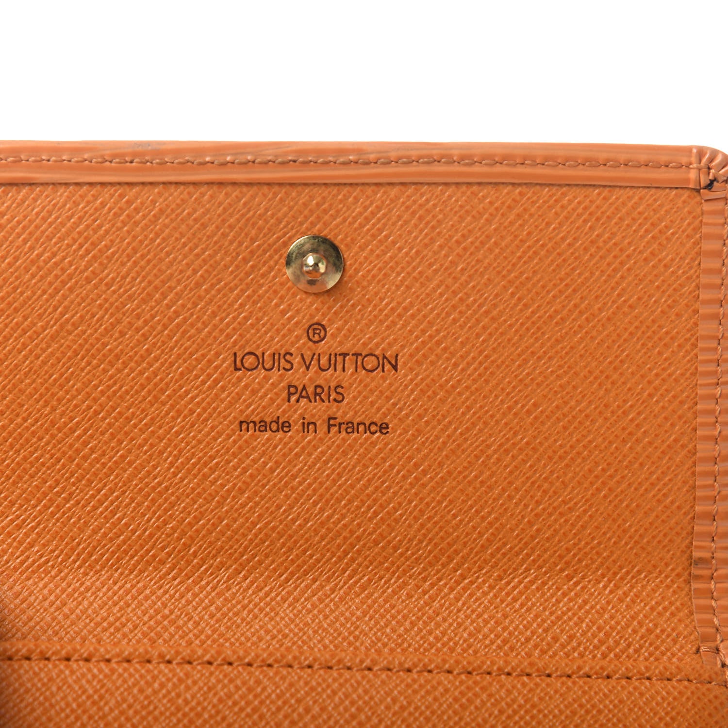 Louis Vuitton Epi Elise Wallet Mandarin 7 of 13
