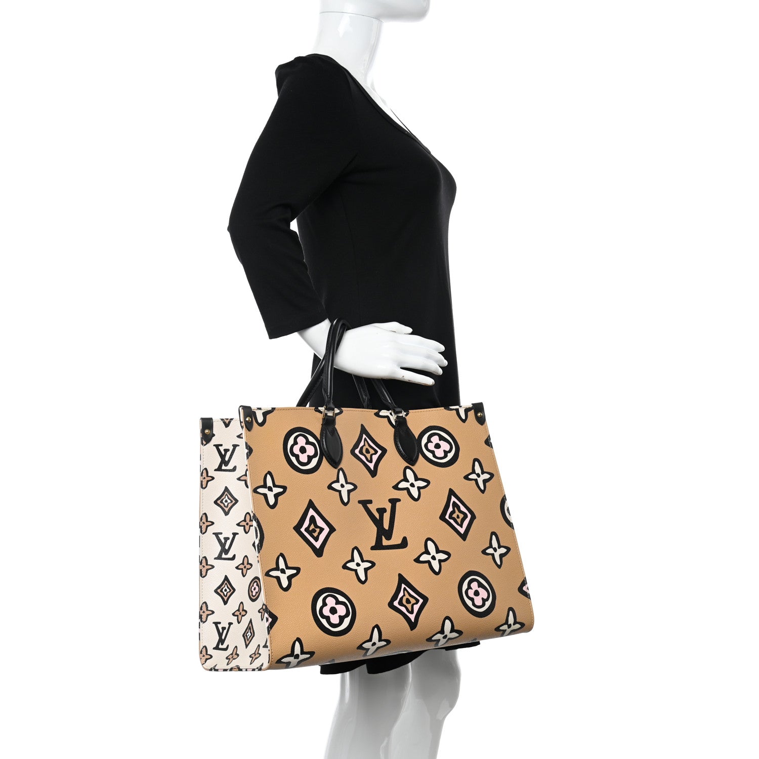 Louis Vuitton Monogram Giant Wild At Heart Onthego GM Arizona 2 of 9