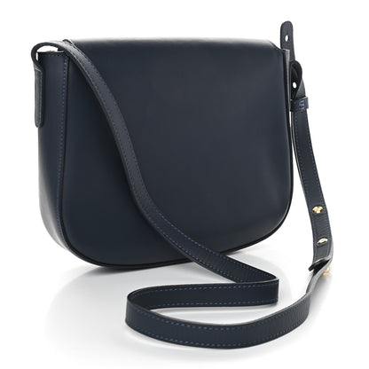 Mansur Gavriel Calfskin Flap Crossbody Bag Blu 2 of 8