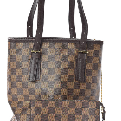 Louis Vuitton Damier Ebene Marais Bucket 23 7 of 9