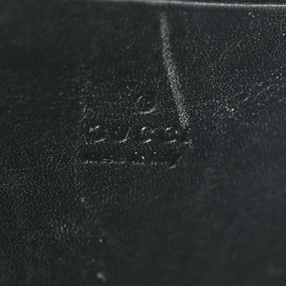 Gucci Calfskin Matelasse GG Marmont Chain Wallet Black 6 of 12