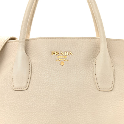 Prada Vitello Daino Tote Talco 7 of 10