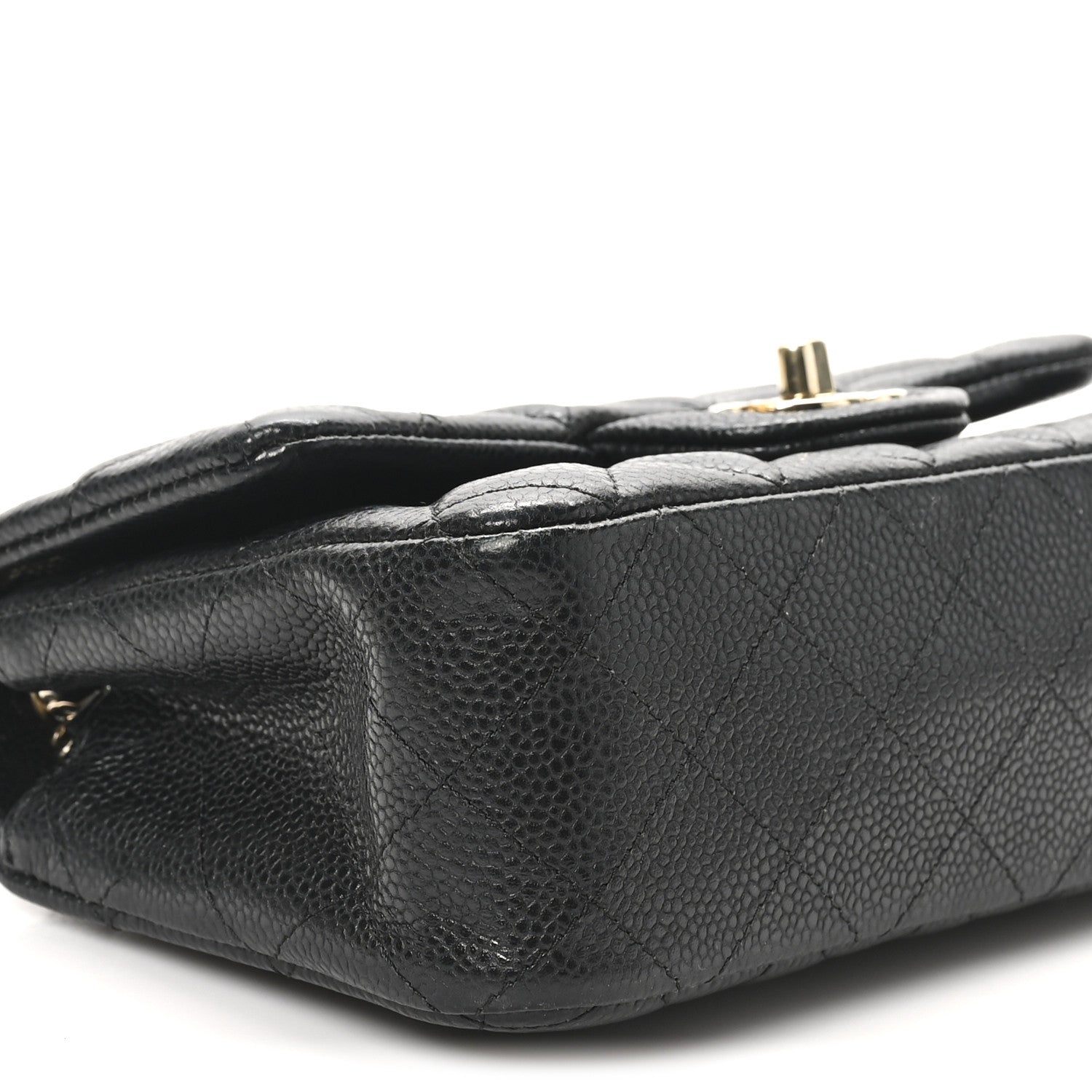 Chanel Caviar Quilted Mini Rectangular Flap Black 9 of 11