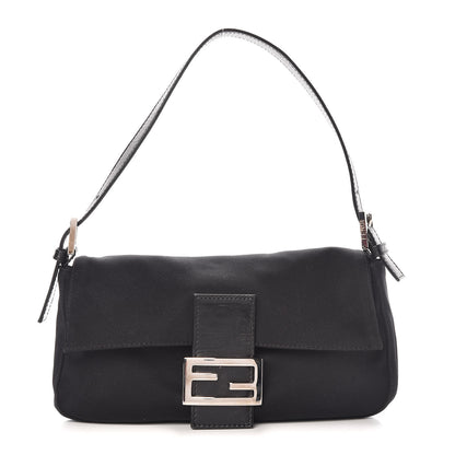 Fendi Neoprene Baguette Black 1 of 9