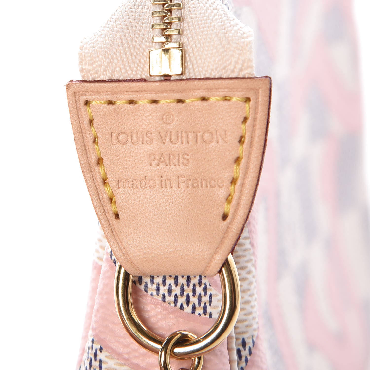 Louis Vuitton Damier Azur Tahitienne Mini Pochette Accessories 5 of 8