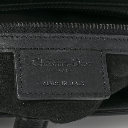 Christian Dior Ultra Matte Calfskin Saddle Bag Black 6 of 10