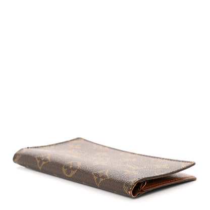 Louis Vuitton Monogram Simple Checkbook Holder Wallet Cover 4 of 15