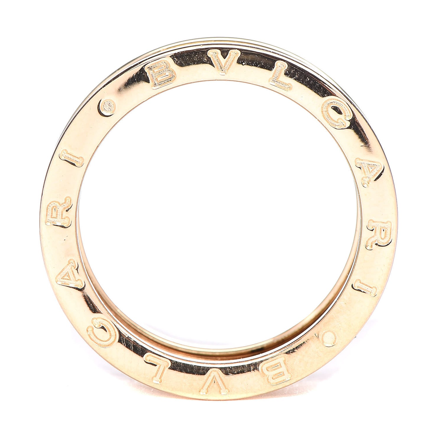 18K Yellow Gold B.Zero1 Four-Band Ring 58 8.5