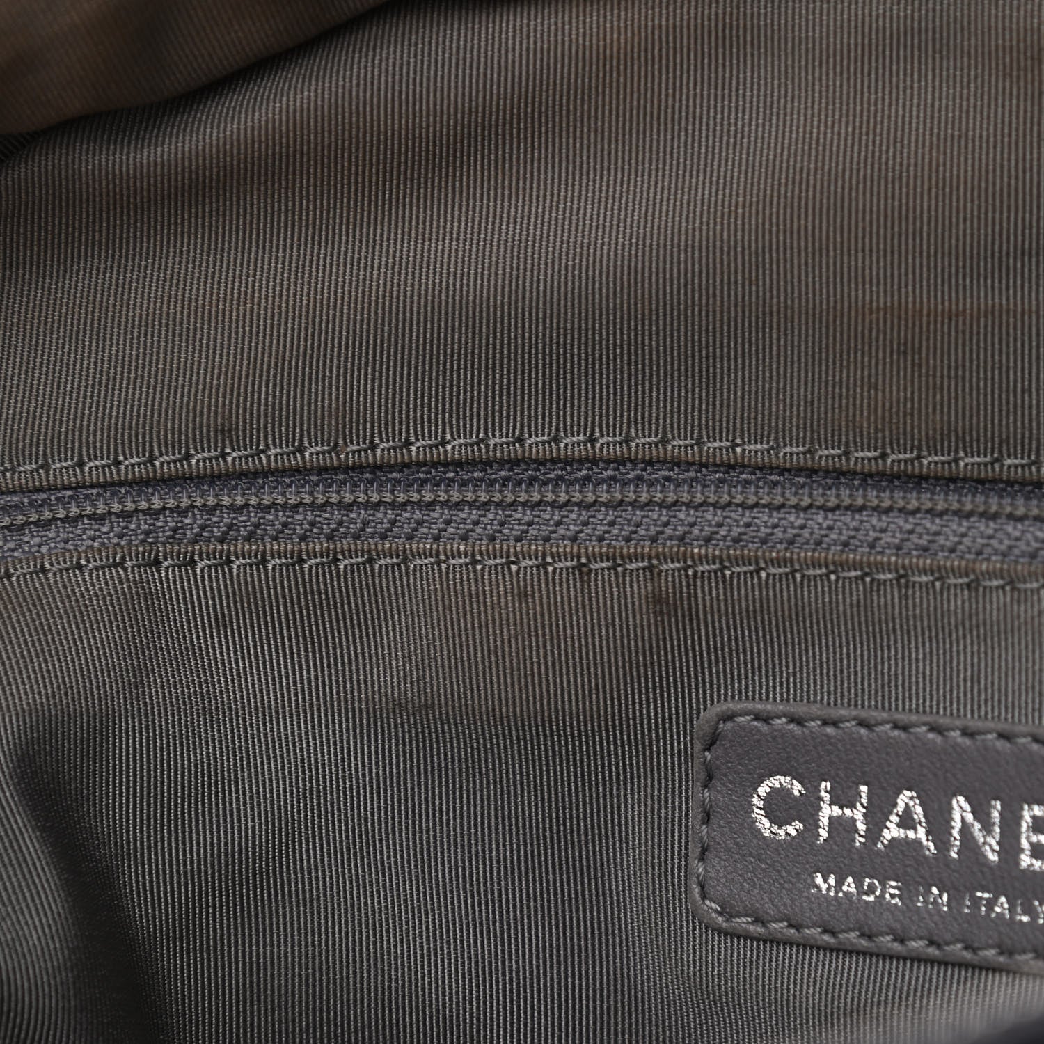 Chanel Nylon Quilted Tweed Stitch Bubble Camera Case Black 7 of 13