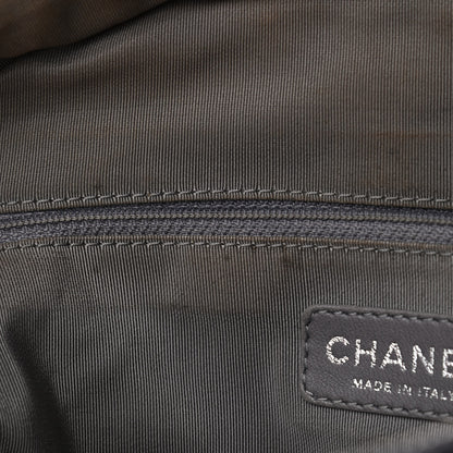 Chanel Nylon Quilted Tweed Stitch Bubble Camera Case Black 7 of 13