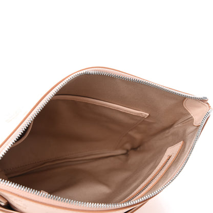 MCM Calfskin Ottomar Monogram Crossbody Pouch Bisque 5 of 11