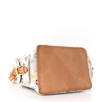 Louis Vuitton Monogram Multicolor Petit Noe White 4 of 9