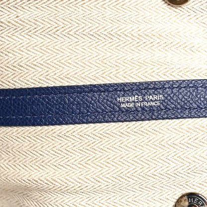 Hermes Epsom Garden Party 36 MM Bleu Saphir 6 of 11