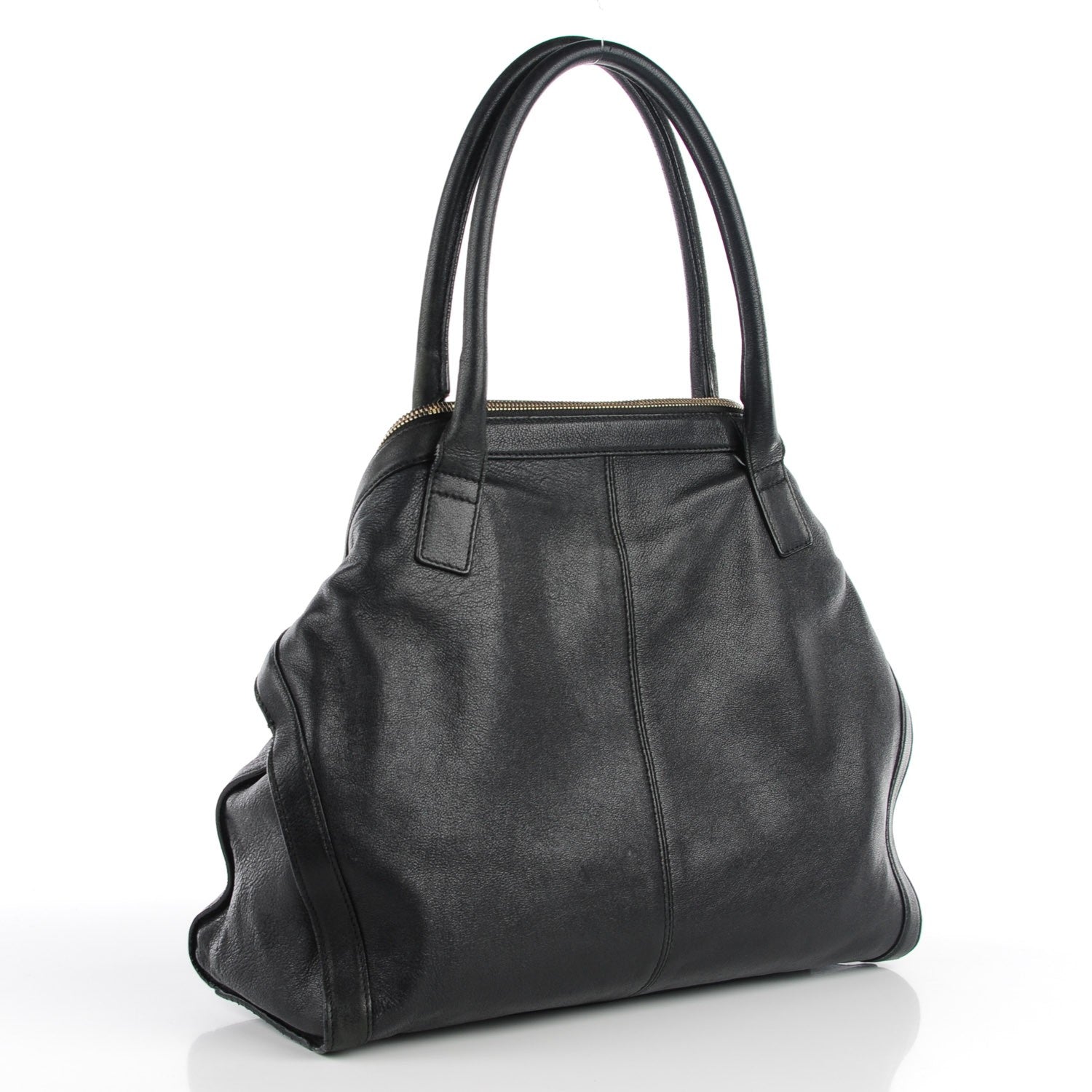 Alexander McQueen Leather Mini De Manta Tote Black 3 of 7