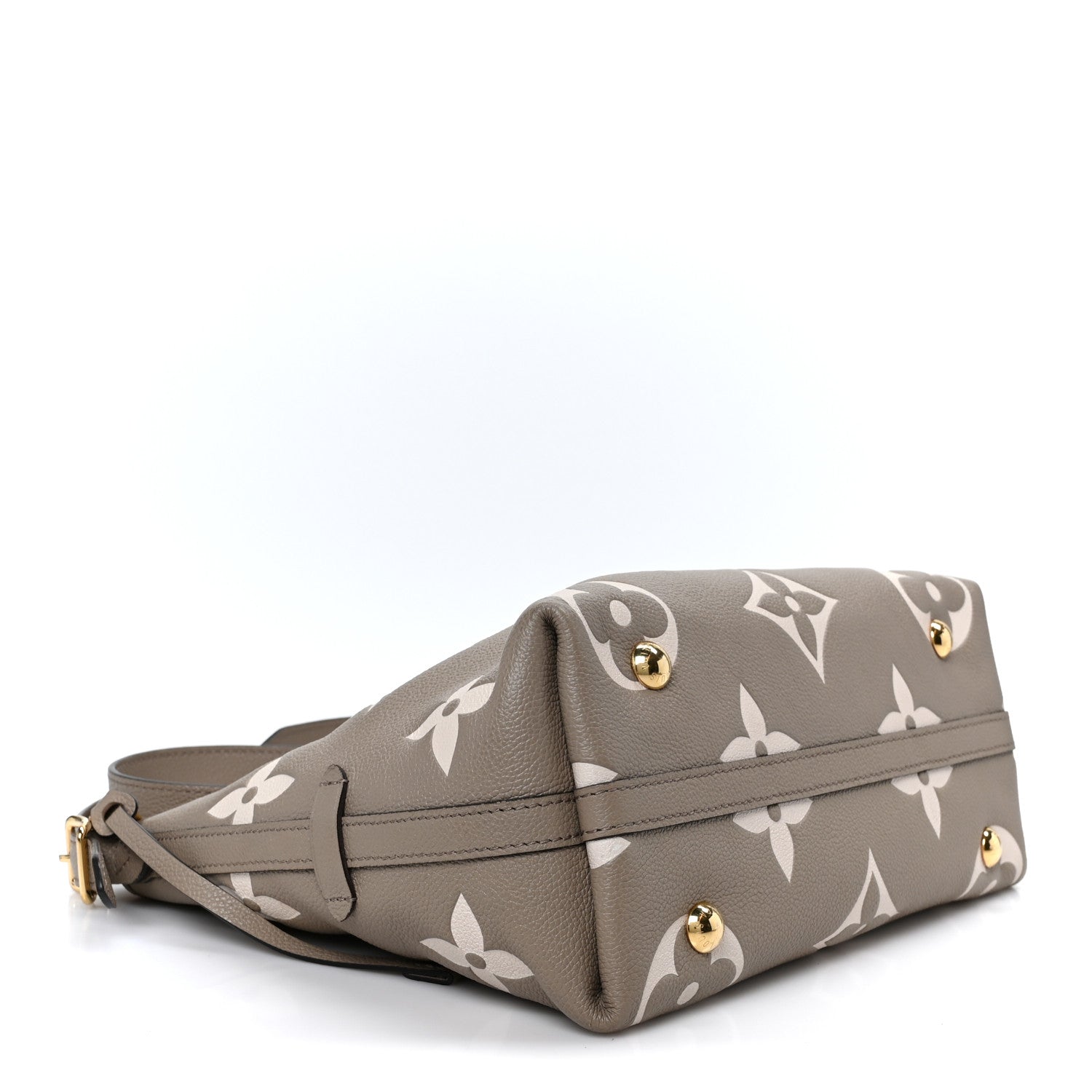 Louis Vuitton Empreinte Monogram Giant CarryAll PM Tourterelle Creme 4 of 11