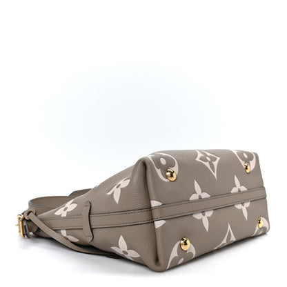 Louis Vuitton Empreinte Monogram Giant CarryAll PM Tourterelle Creme 4 of 11