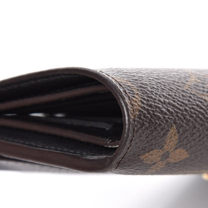 Louis Vuitton Monogram Pallas Compact Wallet Black 9 of 10