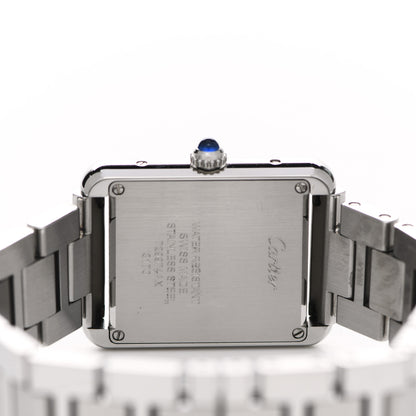 Cartier Stainless Steel 24mm Tank Solo Quartz Watch 4 of 4