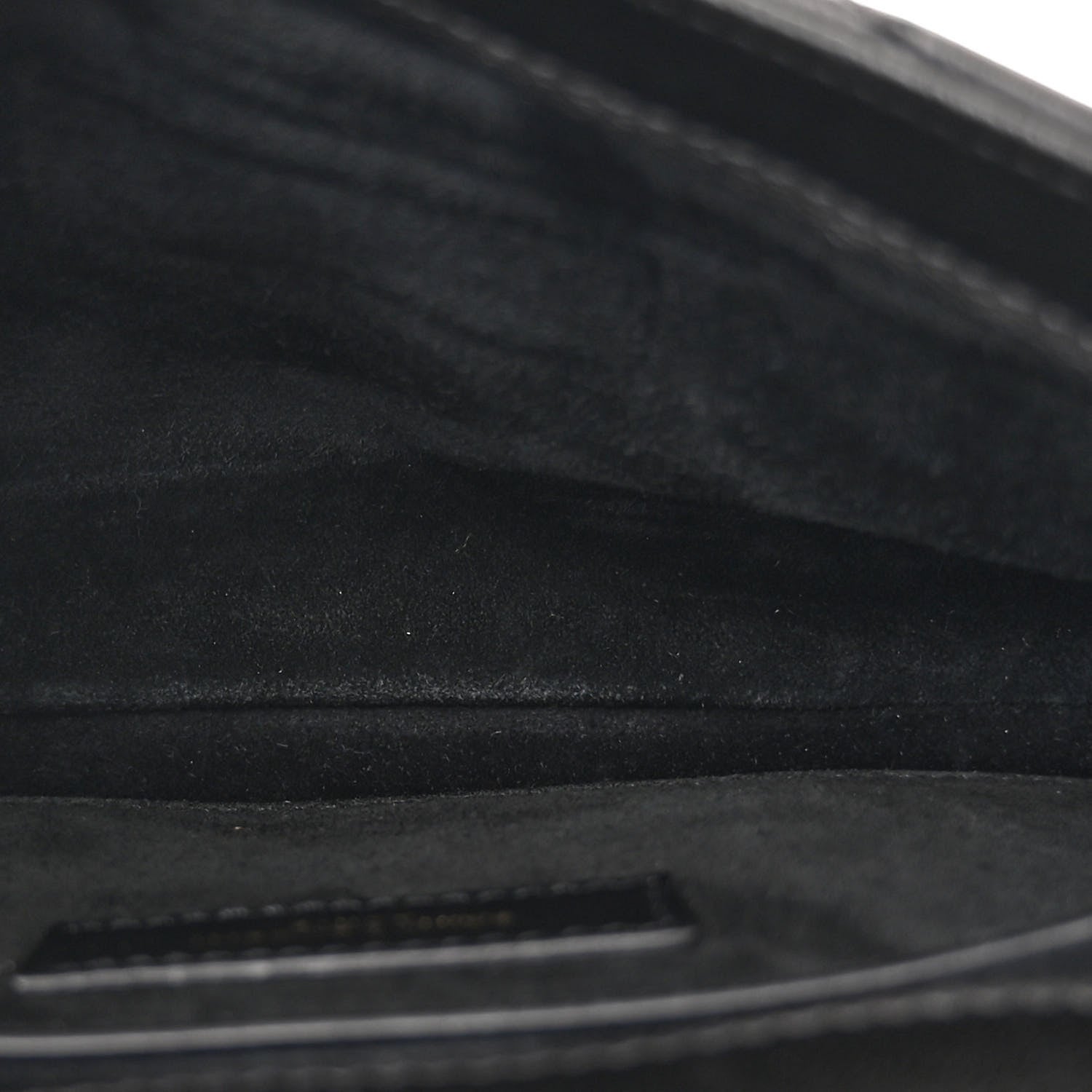Saint Laurent Lambskin Quilted Le 57 Diamond Shoulder Bag Black 5 of 10