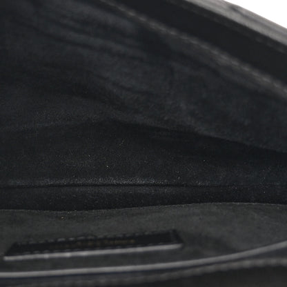 Saint Laurent Lambskin Quilted Le 57 Diamond Shoulder Bag Black 5 of 10