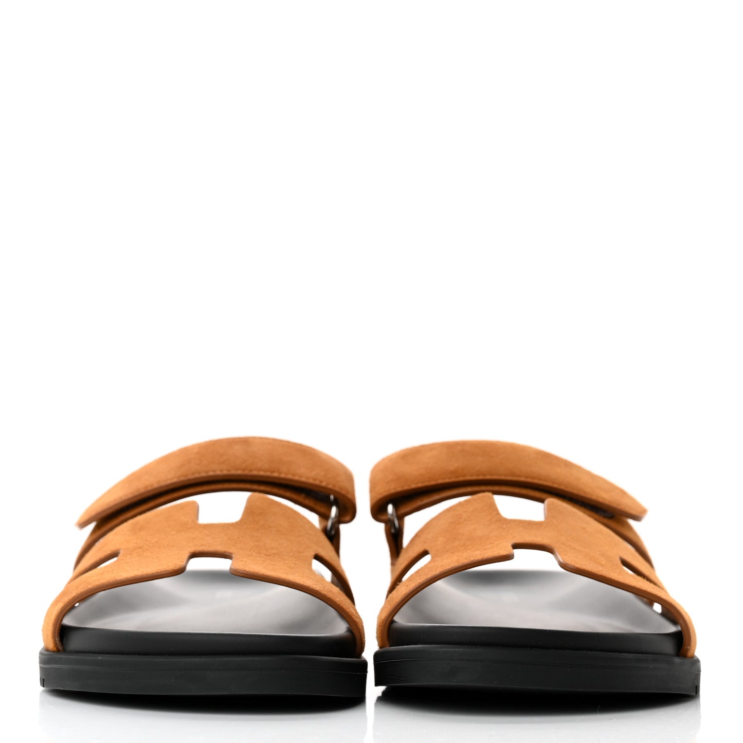 Suede Goatskin Womens Chypre Sandals 37 Naturel