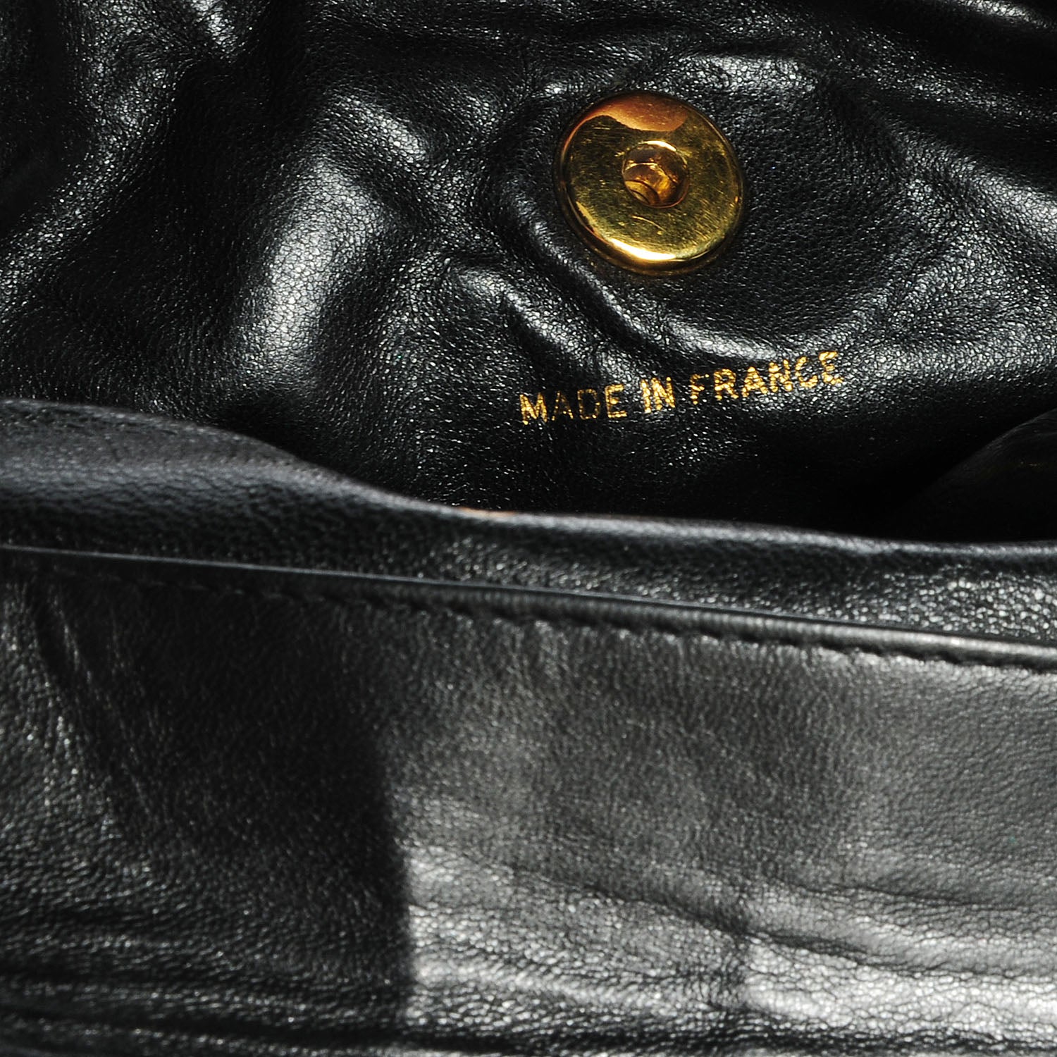 Chanel Lambskin Quilted Backpack Black 9 of 9