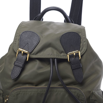 Burberry Nylon Medium Rucksack Backpack Green 7 of 9