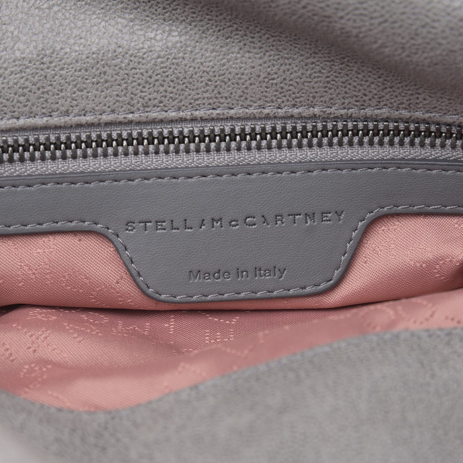 Stella McCartney Shaggy Deer Falabella Fold Over Tote Grey 6 of 9