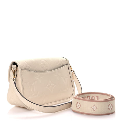 Louis Vuitton Empreinte Monogram Giant Diane Cream 3 of 9
