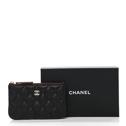 Chanel Caviar Quilted Small Cosmetic Case Black 8 of 8