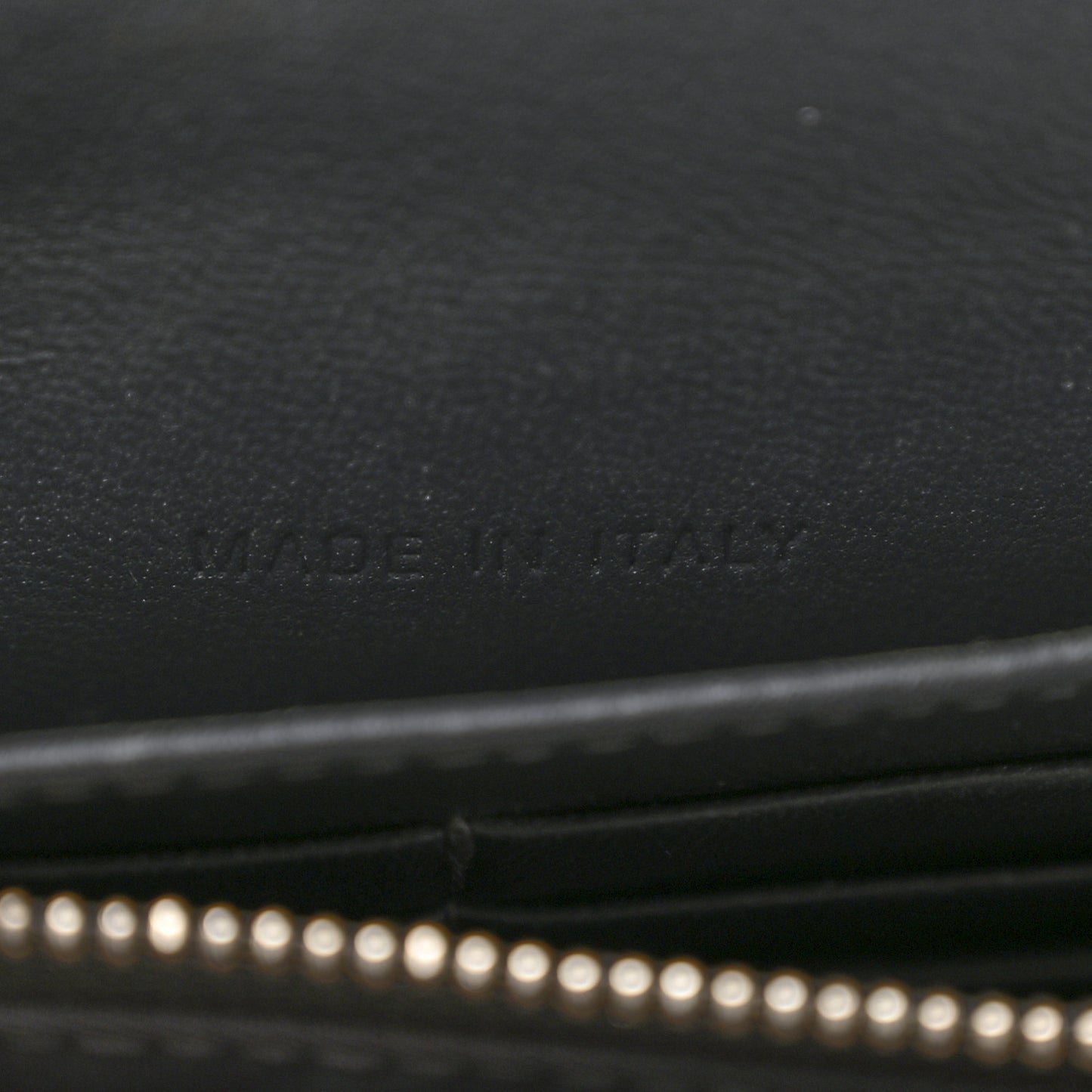 Metallic Lizard Miss Dior Promenade Pouch Gunmetal