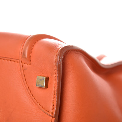 Celine Smooth Calfskin Mini Luggage Bright Orange 12 of 15