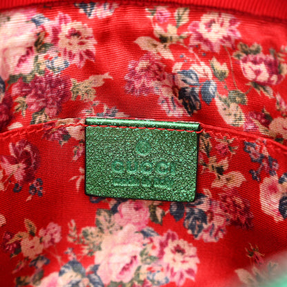 Gucci Laminated Nappa Trapuntata Small Zumi Shoulder Bag Jasmine Green 6 of 10