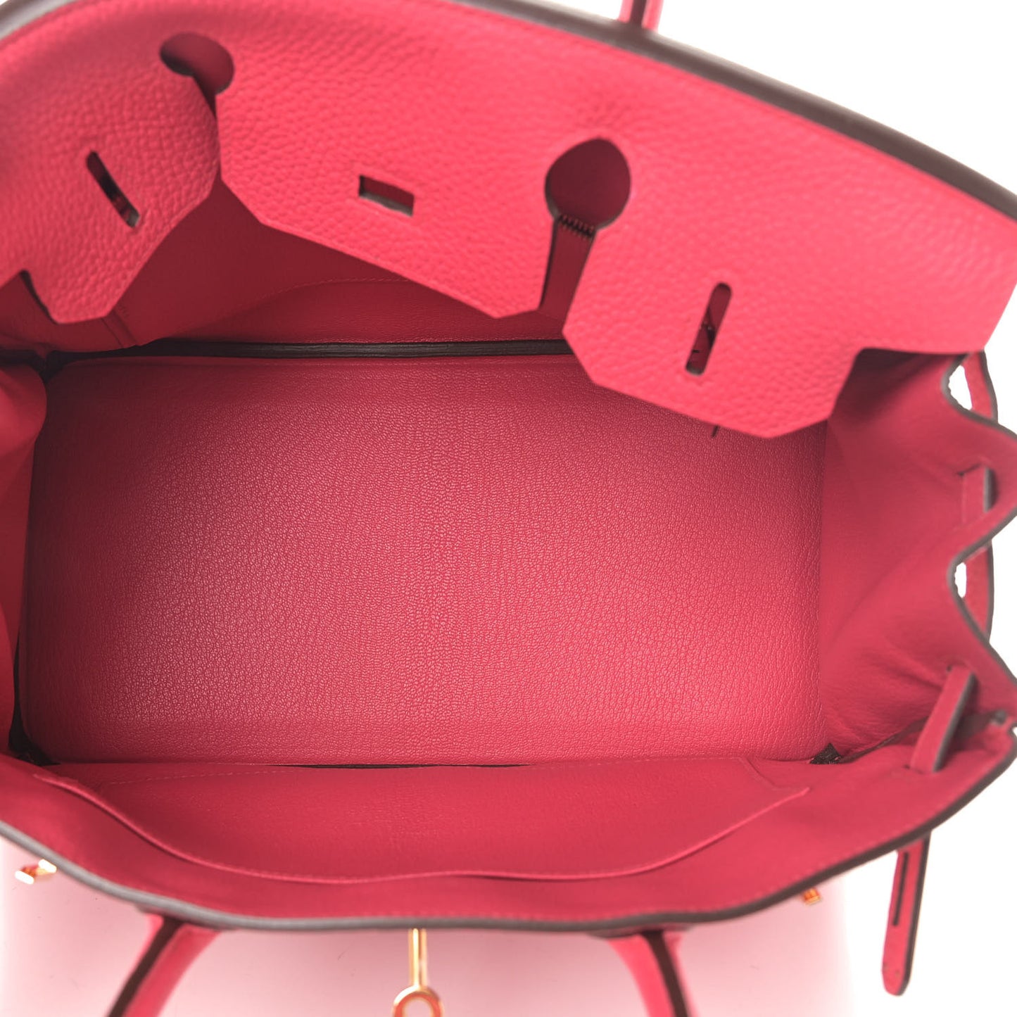 Taurillon Clemence Birkin 30 Rose Extreme