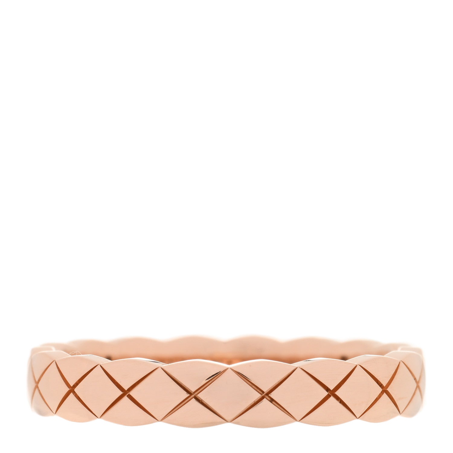 Chanel 18K Beige Gold Mini Coco Crush Ring 52 6 3 of 5