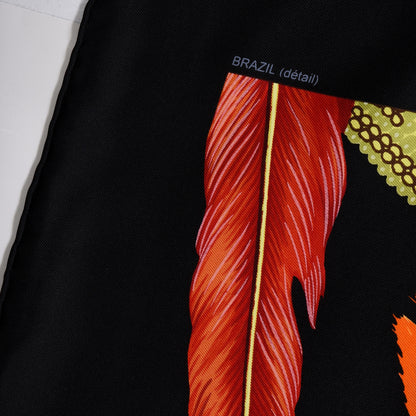 Hermes Silk Brazil Scarf 90 3 of 6