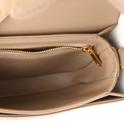 Celine Shiny Calfskin Triomphe Besace Clea Pebble 5 of 9