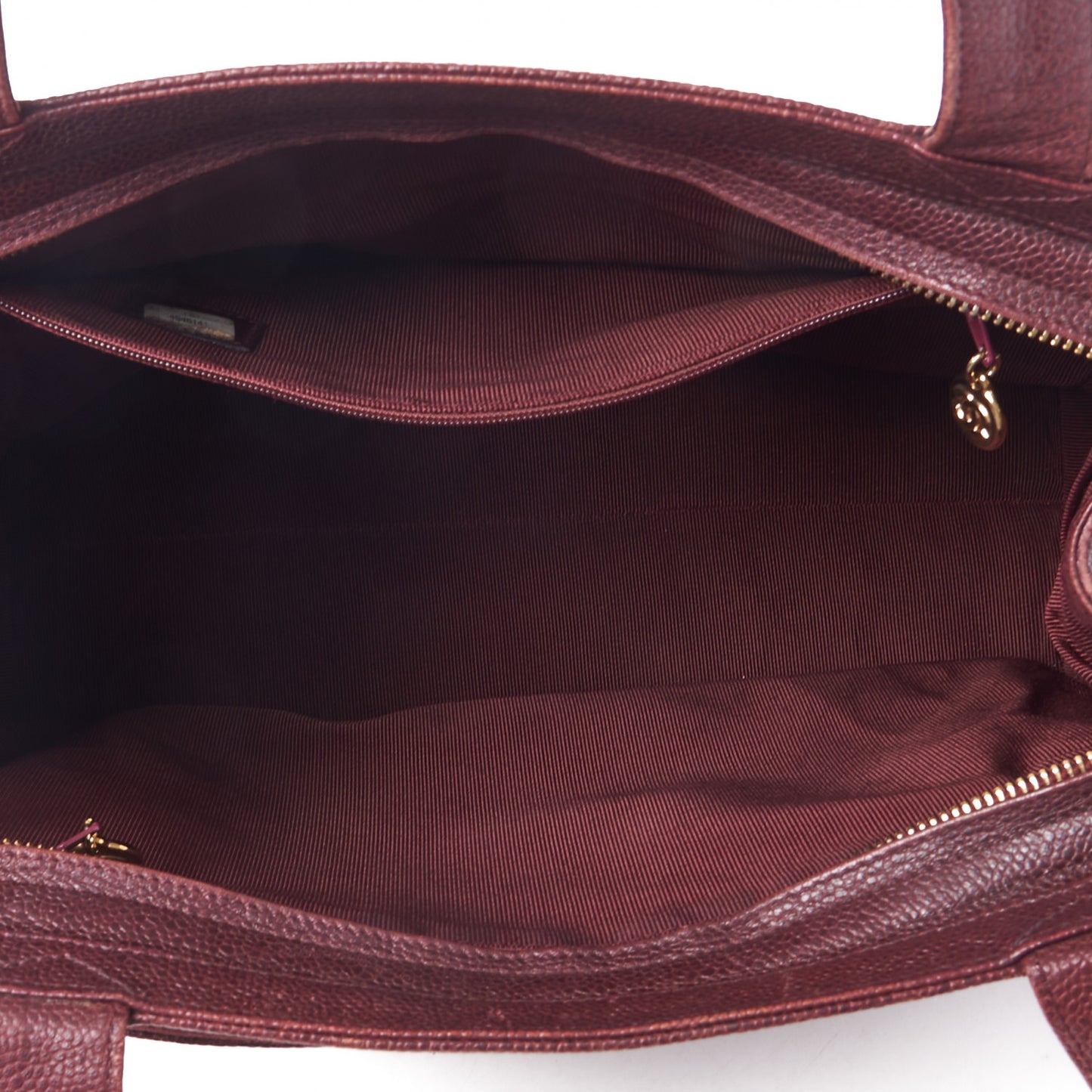 Caviar CC Shoulder Bag Red