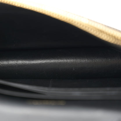 Saint Laurent Smooth Calfskin Small Classic Monogram Portefeuille On Chain Black 5 of 13