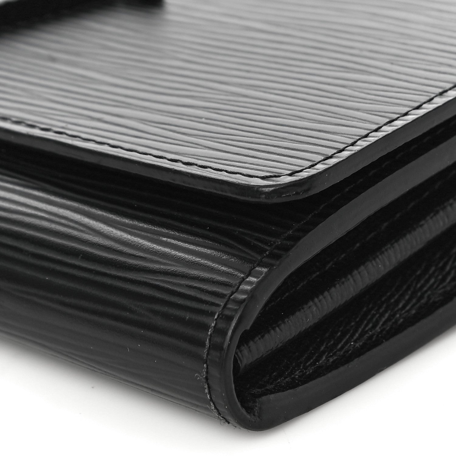 Louis Vuitton Epi Louise Wallet Black 9 of 10
