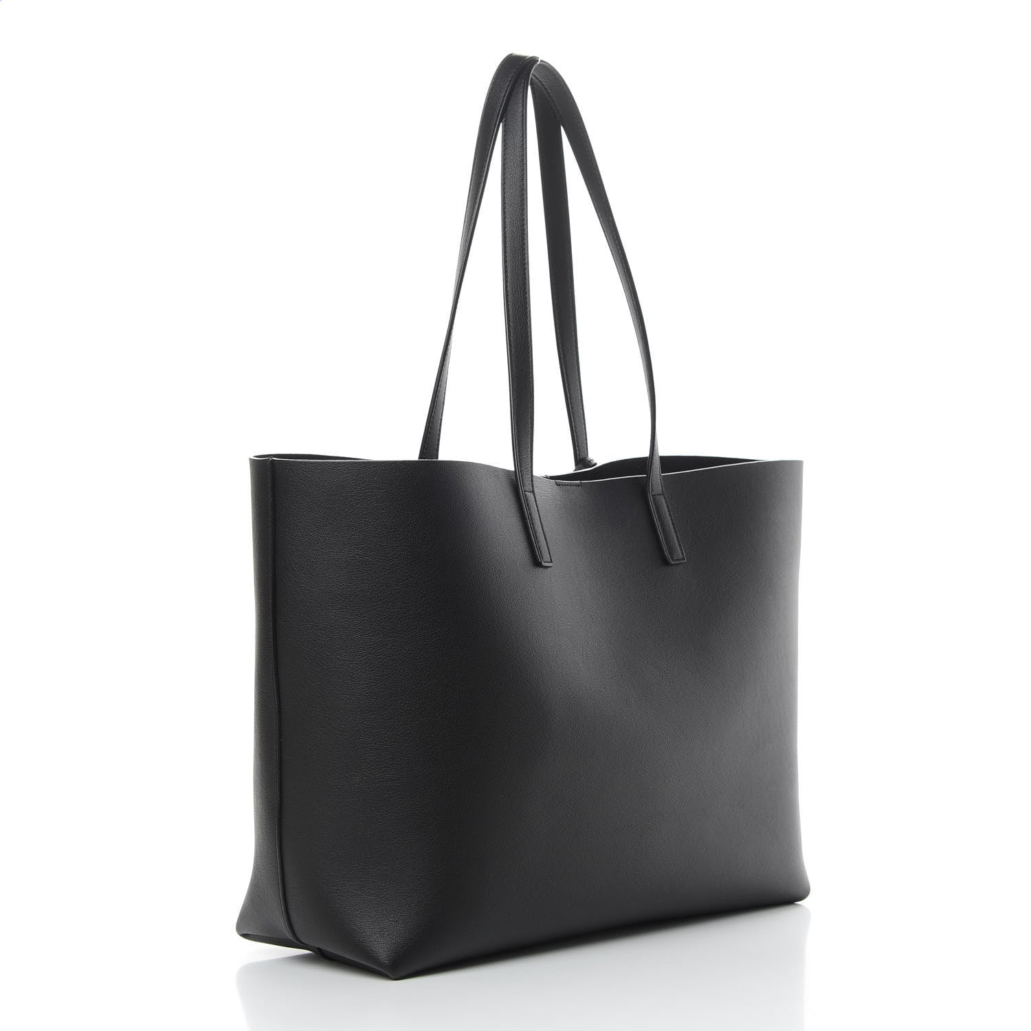 Saint Laurent Calfskin Large Shopping Tote Black 4 of 11