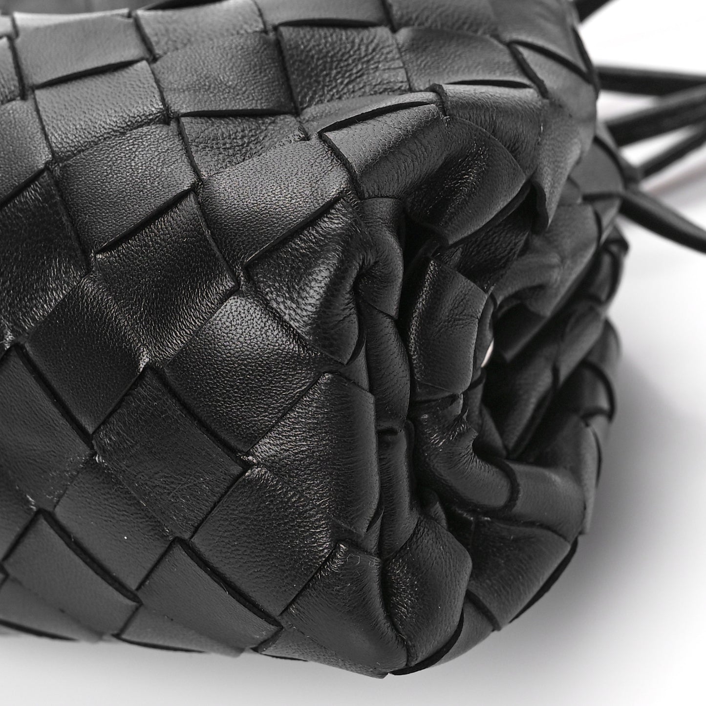 Nappa Intrecciato The Mini Pouch Black