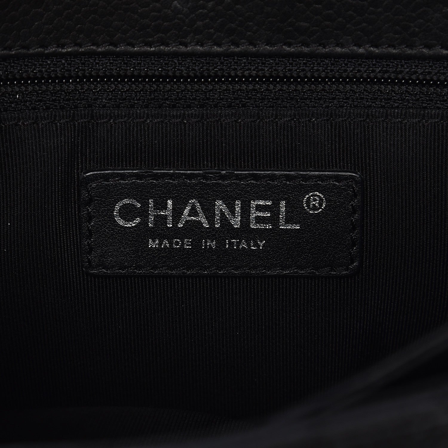 Chanel Caviar Quilted Small Rock In Rome Flap Black 6 of 7